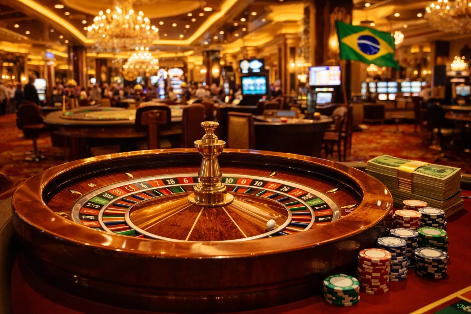 Cassino ao vivo da 56b com dealers reais
